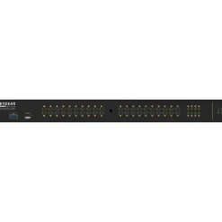 Netgear AV Line 40-Port Gigabit Ethernet Managed Switch, Black (GSM4248PX-100NAS)