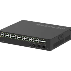 Netgear AV Line 40-Port Gigabit Ethernet Managed Switch, Black (GSM4248UX-100NAS)