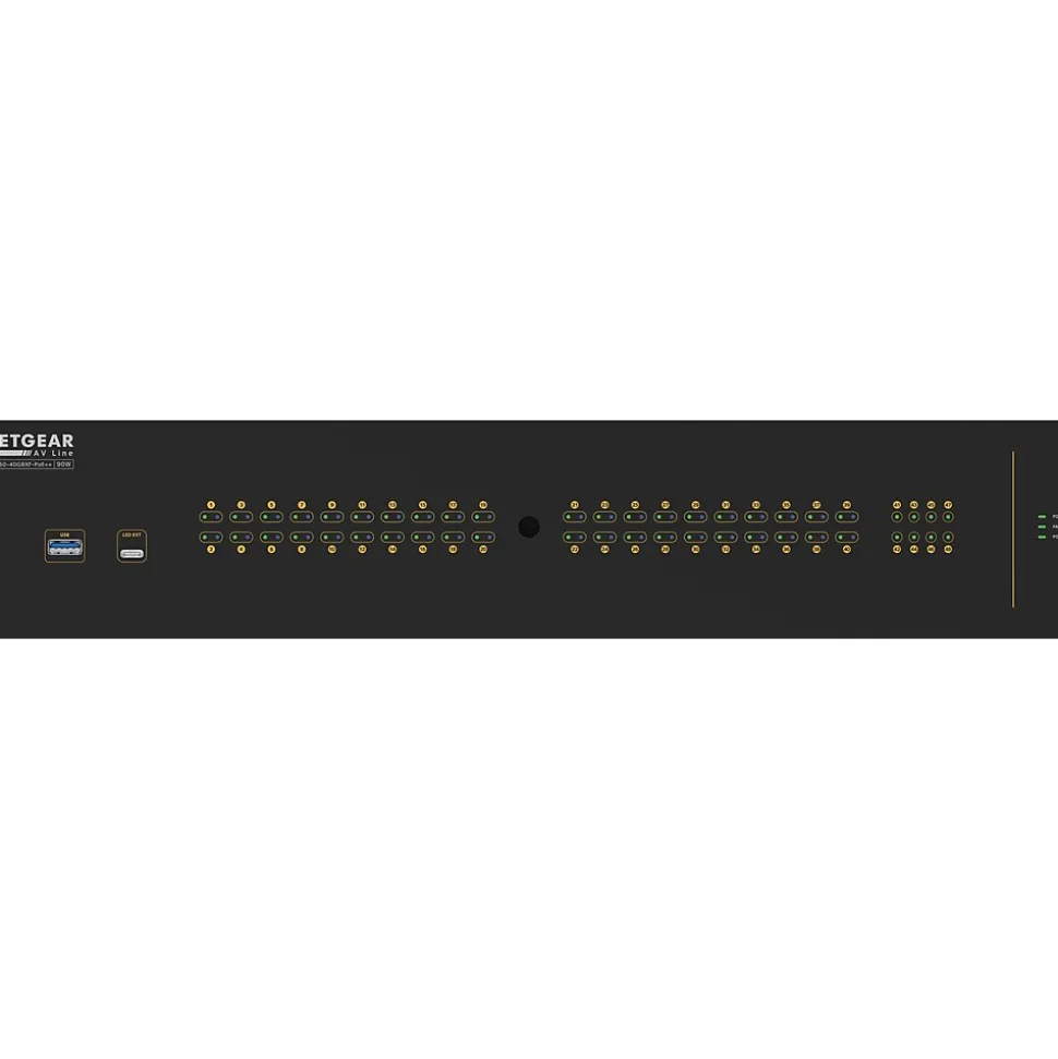 Netgear AV Line 40-Port Gigabit Ethernet Managed Switch, Black (GSM4248UX-100NAS)