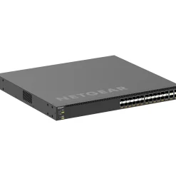 Netgear M4350-24F4V Series 24x SFP+/4x SFP28 Ports Multi-Gigabit Ethernet Layer 3 Managed Switch, Black (XSM4328FV-100NES)