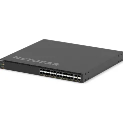 Netgear M4350-24F4V Series 24x SFP+/4x SFP28 Ports Multi-Gigabit Ethernet Layer 3 Managed Switch, Black (XSM4328FV-100NES)