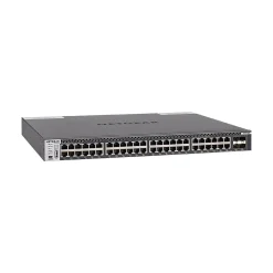 Netgear M4300-48X 48-Port Gigabit Ethernet Managed Switch, Black (XSM4348CS-100NES)