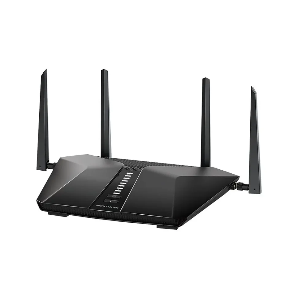 Netgear Nighthawk AX5400 Dual Band Gaming Router, Black (RAX50-100NAS)