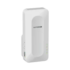 Netgear Range Extender AX Dual Band WiFi 6 Extenders, Wall-plug, White (EAX15-100NAS)