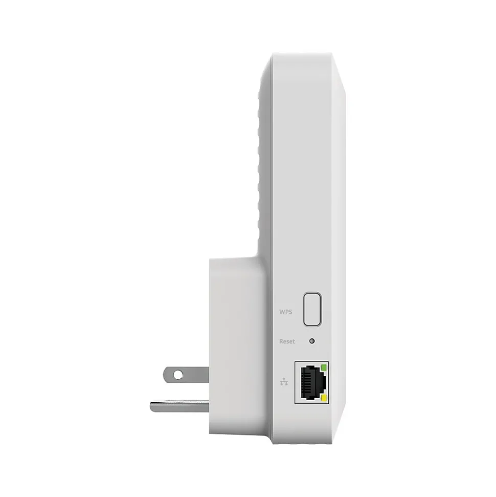 Netgear Range Extender AX Dual Band WiFi 6 Extenders, Wall-plug, White (EAX15-100NAS)