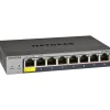 Netgear Smart Managed Pro 8-Port Gigabit Ethernet Smart Switch, 10/100/1000 Mbps (GS108T-300NAS)