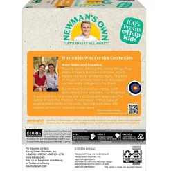 Newman's Own Organics Special Decaf Coffee, Medium Roast, 0.31 oz. Keurig® K-Cup® Pods, 24/Box (4051)