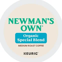 Newman's Own Organics Special Blend Coffee Keurig® K-Cup® Pods, Medium Roast, 96/Carton (4050)