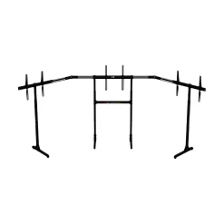 Next Level Racing Adjustable Triple Stand, Up to 65" Monitor, Matte Black (NLR-A010)