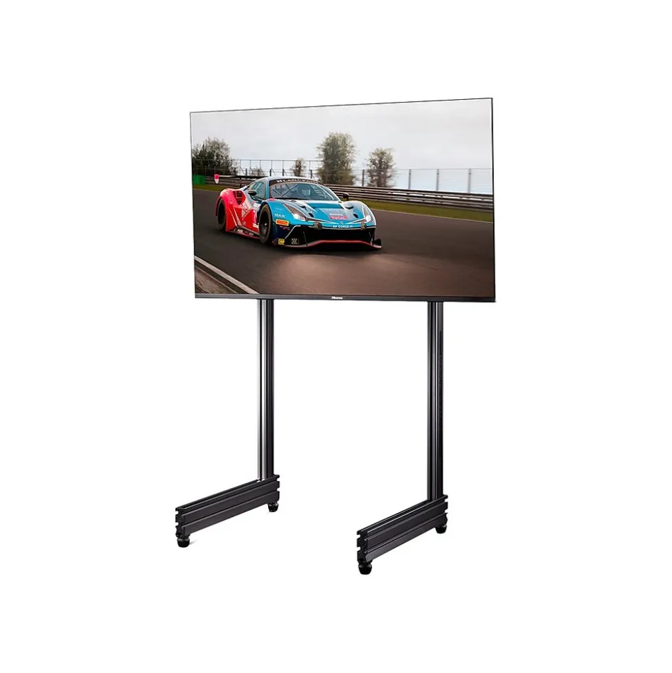 Next Level Racing Elite Adjustable Stand, Up to 65" Monitor, Carbon Gray (NLR-E005)