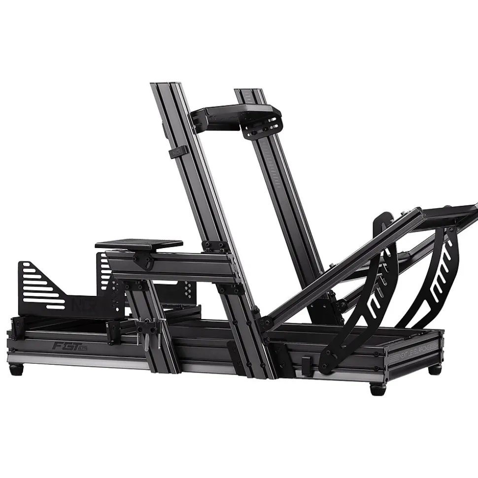 Next Level Racing F-GT Elite Wheel Plate Edition NLR-E001 Racing Cockpit for PC, Black