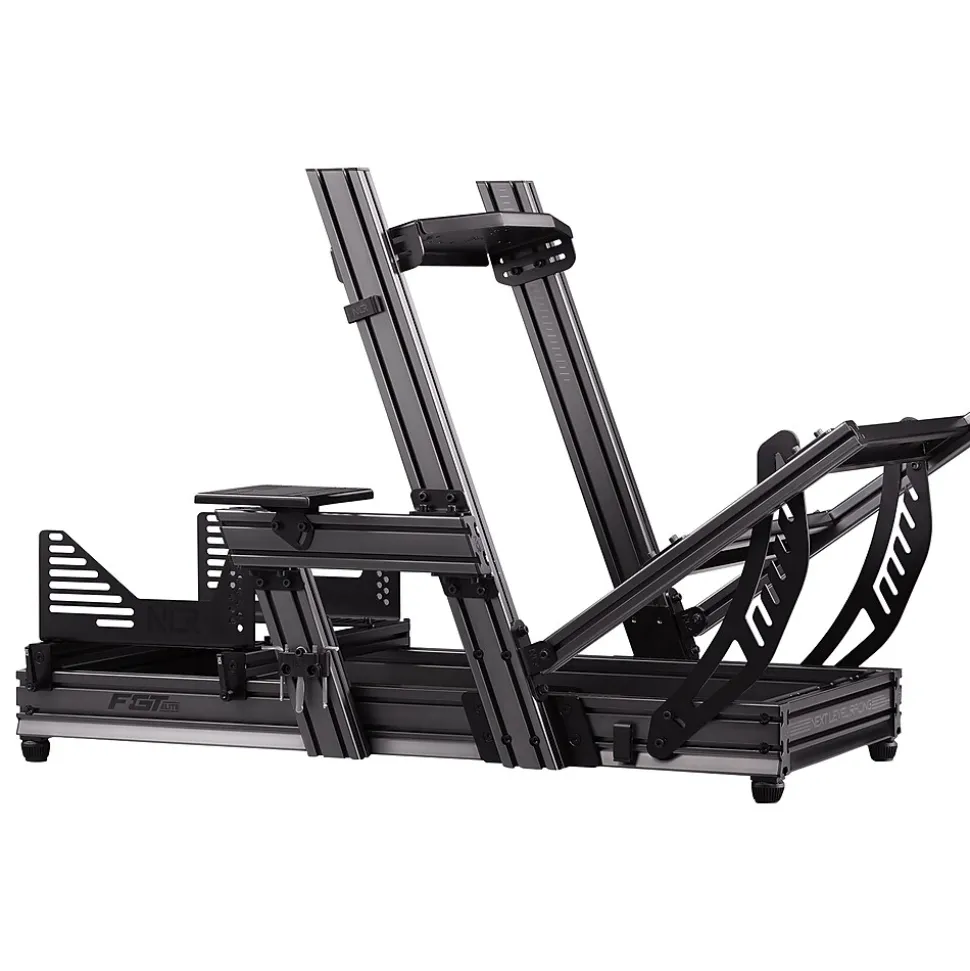 Next Level Racing F-GT Elite Wheel Plate Edition NLR-E001 Racing Cockpit for PC, Black