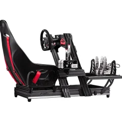 Next Level Racing F-GT Elite Front & Side Mount Edition NLR-E003 Racing Cockpit for PC, Black
