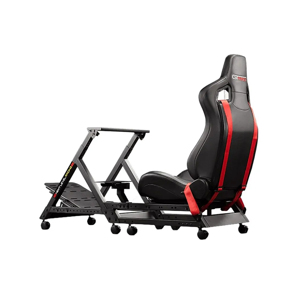 Next Level Racing GTtrack NLR-S009 Racing Simulator Cockpit, Black