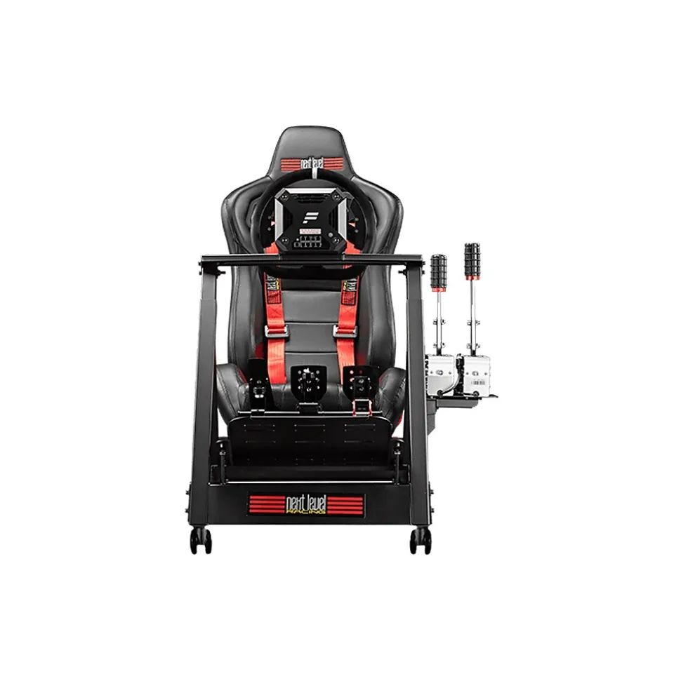 Next Level Racing GTtrack NLR-S009 Racing Simulator Cockpit, Black