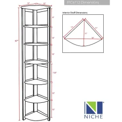 Niche Flip Flop 5 Shelf 67