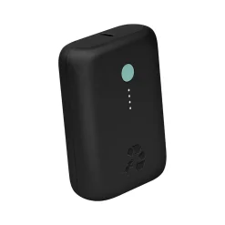 Nimble CHAMP Lite USB Type-C Power Bank for Most Smartphones, 5200mAh, Black (NB-CPC-5K-BLK)