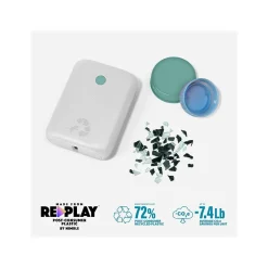 Nimble CHAMP Lite USB Type-C Power Bank for Most Smartphones, 5200mAh, Stone (NB-CPC-5K-WHT)