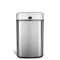 Nine Stars Stainless Steel Motion Sensor Trash Can, 21.1 Gallon (DZT-80-4)