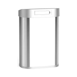 Nine Stars Stainless Steel Sensor Trash Can, 21.1-Gallon, Silver (DZT-80-35)