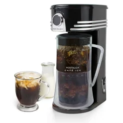 Nostalgia 12-Cups Automatic Coffee Maker, Black (NCIT3PLSBK)