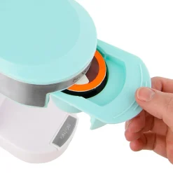 Nostalgia MyMini 2-Cups Single Serve Coffee Maker, Aqua (NMPCCPGC1AQS)