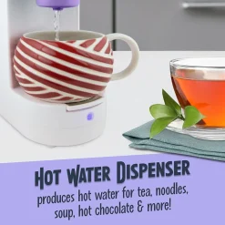 Nostalgia MyMini 2-Cups Single Serve Coffee Maker, Lavender (NMPCCPGC1LVS)