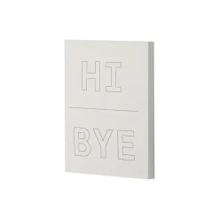 Noted by Post-it® Grey Hi and Bye Notes, 2.9