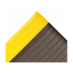 NoTrax Airug Anti-Fatigue Mat, 36" x 24", Black/Yellow (410S0523BY)