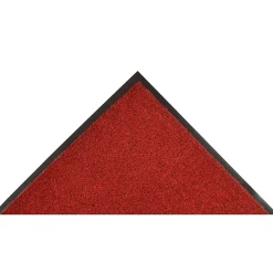 NoTrax Akro Sabre Decalon Fiber Better Entrance Floor Mat, 48" x 72", Red/Black (130S0046RB)