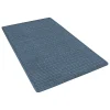 NoTrax Barrier Rib Tufted Polypropylene Yarn Superior Entrance Floor Mat, 4' x 6', Slate Blue