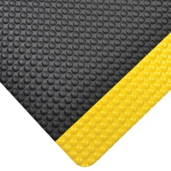 NoTrax Bubble Trax Grande Vinyl Dry Safety/Anti-Fatigue Floor Mat, 3' x 5', Black/Yellow (982S0035YB)