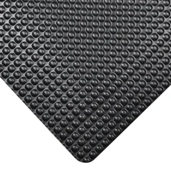 NoTrax Bubble Trax Vinyl Dry Safety/Anti-Fatigue Floor Mat, 3' x 5', Black (482S0035BL)