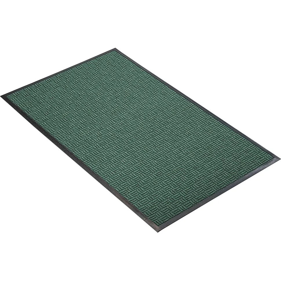 NoTrax Portrait Tufted Yarn Best Entrance Floor Mat, 4' x 6', Hunter Green (167S0046GN)