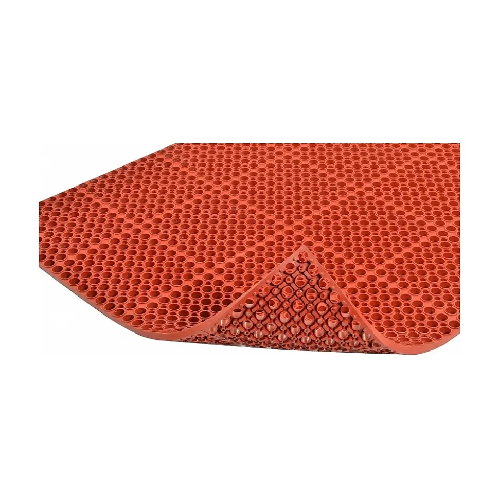 NoTrax San-Eze II Anti-Fatigue Mat, 58.5" x 39", Red (T11S3958RD)