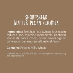 Nunbelievable Butter Pecan Shortbread Cookie, 1.3 oz, 18/Pack (220-02246)