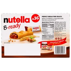 Nutella B-Ready Cookies, 36 Packs/Box (220-02147)