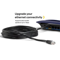 NXT Technologies™ 14' CAT-6 Cable, Black (NX29776)