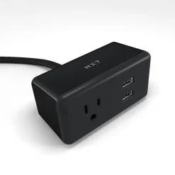 NXT Technologies™ 5' Extension Cord, 2-Outlet, Black (NX56823)