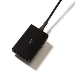 NXT Technologies 5 ft. Charging Station, 5 USB Ports, Black (NX56821)