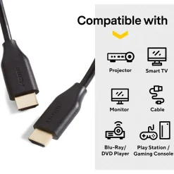 NXT Technologies™ 12' HDMI to HDMI Audio/Video Cable, Male to Male, Black (NX29740)