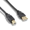 NXT Technologies™ 16' USB B to USB A Printer Cable, Male to Male, Black (NX29931)