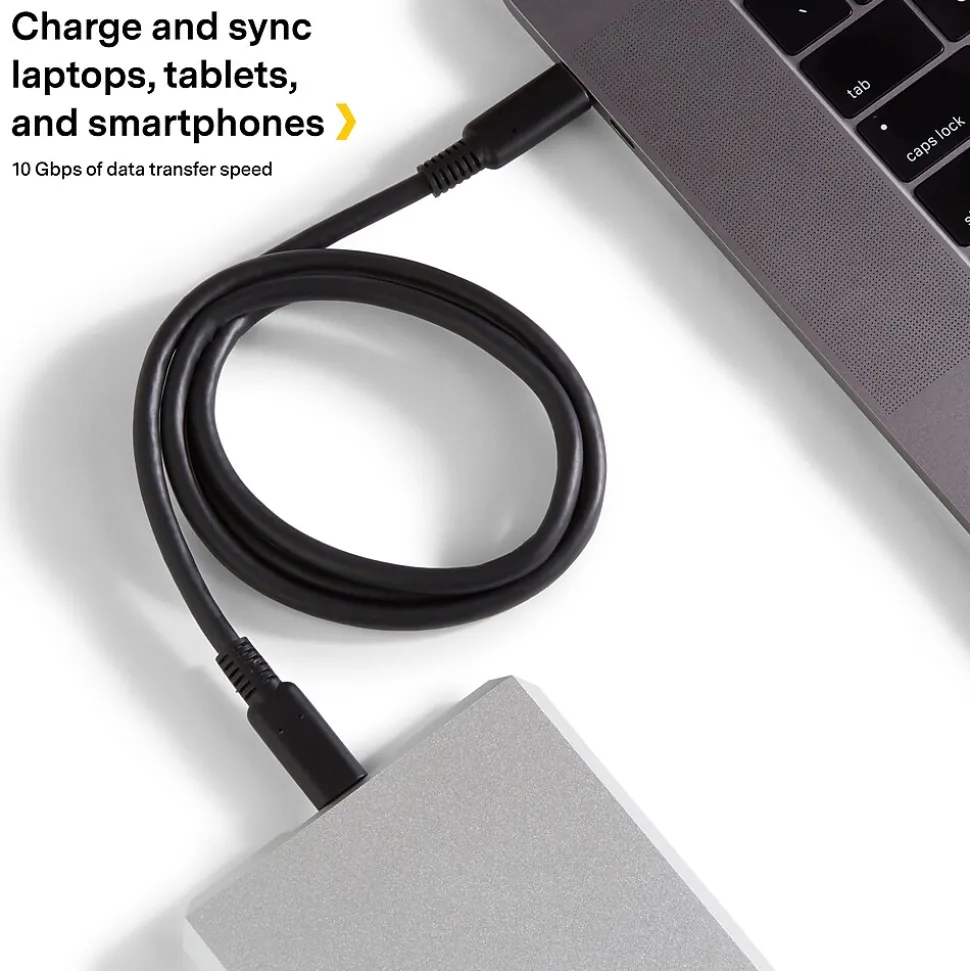 NXT Technologies™ 3' USB C, Black (NX56854)