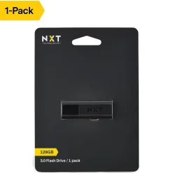 NXT Technologies™ 128GB USB 3.0 Type A Flash Drive, Black (NX27998-US/CC)