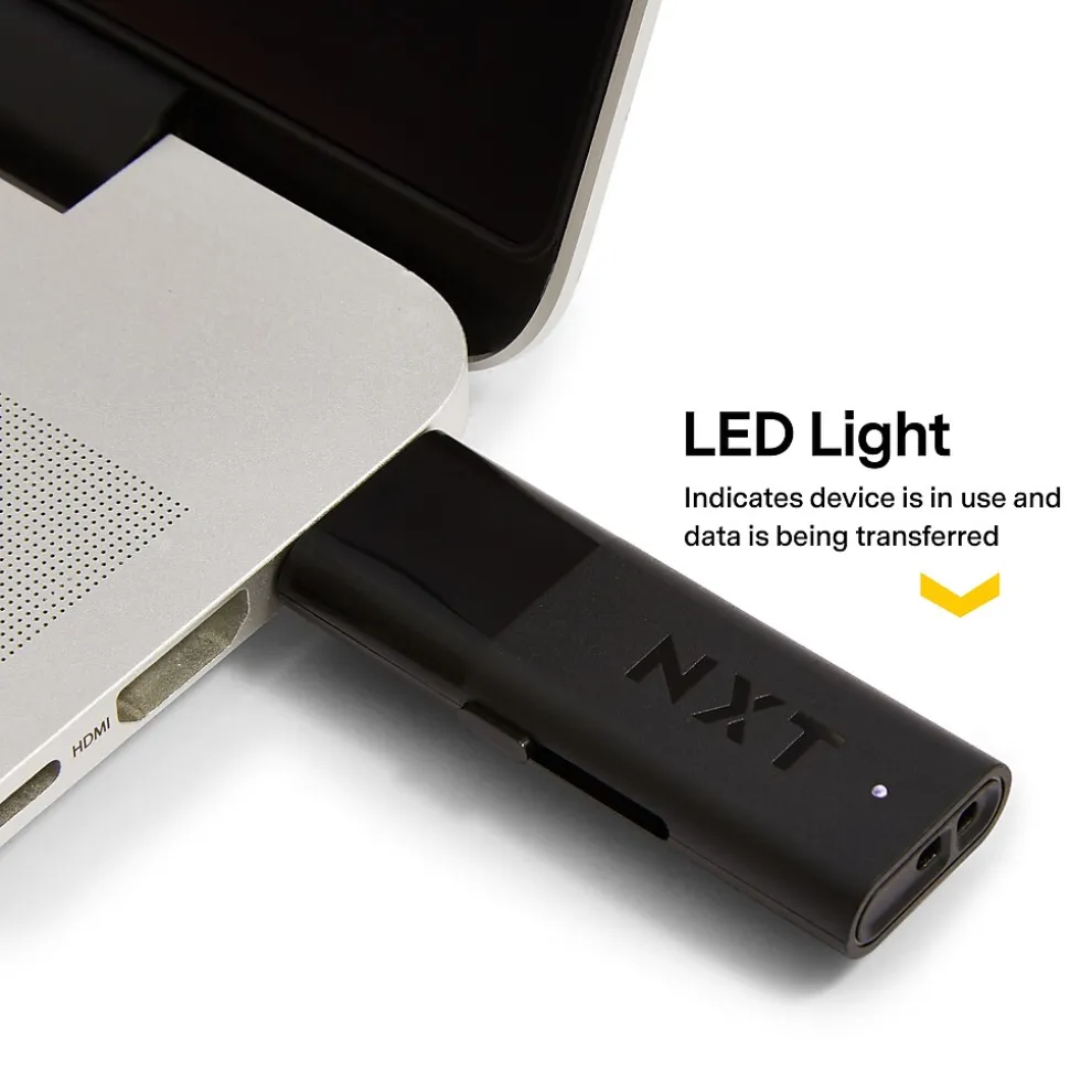 NXT Technologies™ 32GB USB 3.0 Type A Flash Drive, Black (NX27996-US/CC)