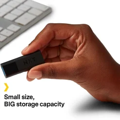 NXT Technologies™ 16GB USB 3.0 Type A Flash Drive, Black (NX27995-US/CC)