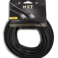 NXT Technologies™ NX29777 50' CAT-6 Cable, Black