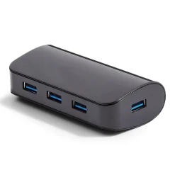 NXT Technologies™ 4-Port USB 3.0 Hub, Black (NX29745)