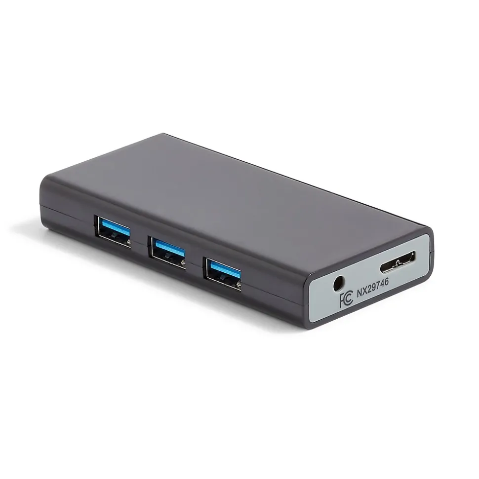 NXT Technologies™ 7-Port USB 3.0 Hub, Black (NX29746)