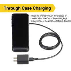 NXT Technologies™ Qi Wireless Charging Stand, Black (NX60455)